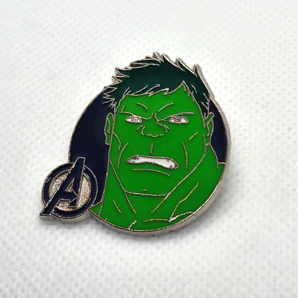 🌺 5/$25 Disney Marvel Avengers Hulk‎ Enamel Trading Pin